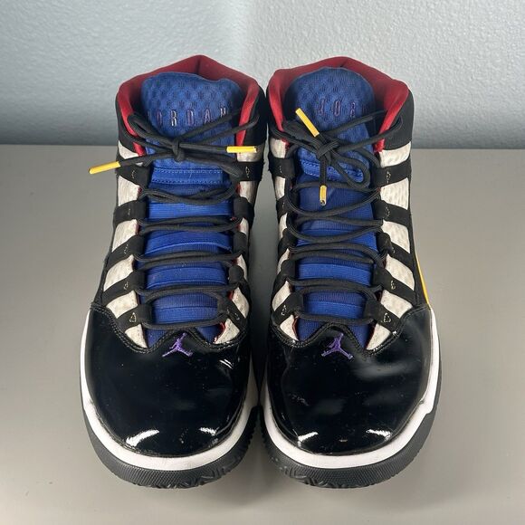 Jordan Shoes Max Aura Rivals Mens Size 11.5 Black Multi CQ9451-001 Basketball main image 2
